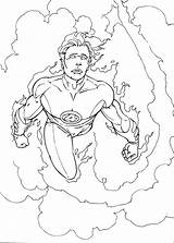 Fantastic Four Coloring Pages Books Last sketch template