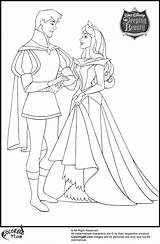 Coloring Pages Prince Disney Princess Aurora Philip Phillip Snow Beauty Sleeping Sofia First Color Cinderella Kids Teamcolors Belle Her Popular sketch template