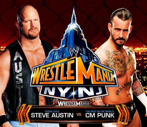 Adam S Wrestling Cm Punk Vs Stone Cold Steve Austin
