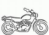 Coloring Motorcycle Kids Library Pages sketch template