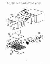 Convection Oven Parts Thermador Appliancepartspros sketch template
