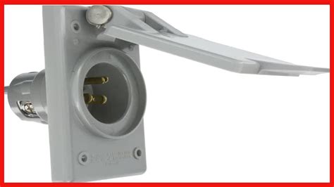 great product leviton 5278 cwp straight blade flanged male power