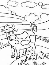 Kuh Malvorlagen Cow Koe Malvorlage Kleurende Leuke Vaca Kleurplaat Vacas Kleurplaten Koeien Geit Weinig Illustratie sketch template