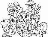 Ponyville Ponei Desene Ponies Desenat Equestria Coloringtop Imagini Pentru sketch template