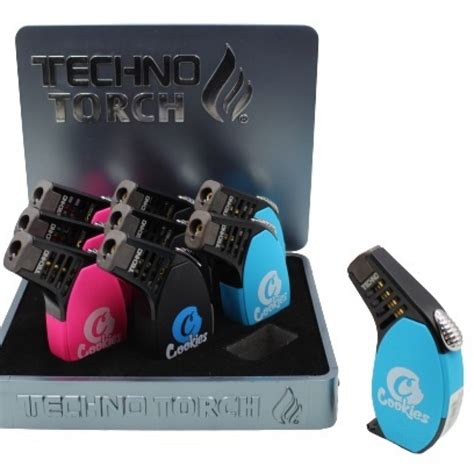 techno torch rubber slant single torch lighter wide pistol grip wind resistant single torch