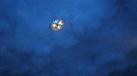 parrot ar drone quadcopter night flying     ufo youtube