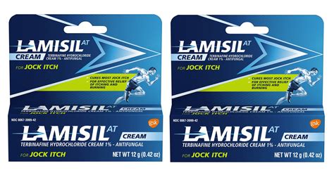Lamisil At Antifungal Jock Itch And Burn Relief Cream 0 42 Ounces 2