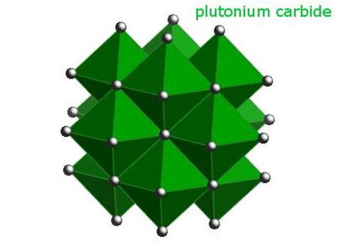 webelements periodic table plutonium plutonium carbide