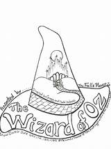 Wizard Hat Getdrawings Drawing Coloring Pages sketch template