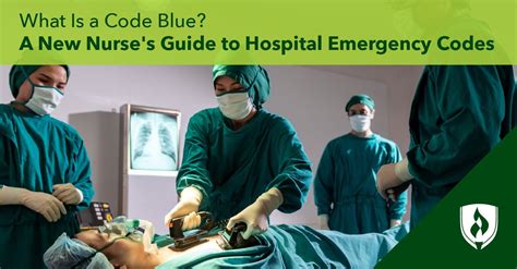 code blue   nurses guide  hospital emergency codes