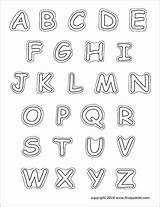 Printable Uppercase Lowercase Firstpalette sketch template