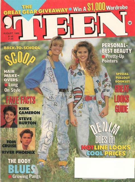 30 best 1980 teen magazines i read images on pinterest