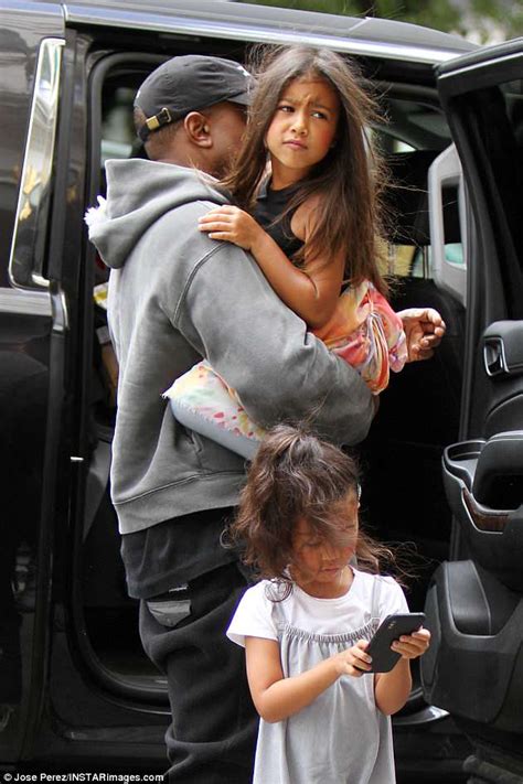 North West Grins As Birthday Girl Rides On Kanye West S