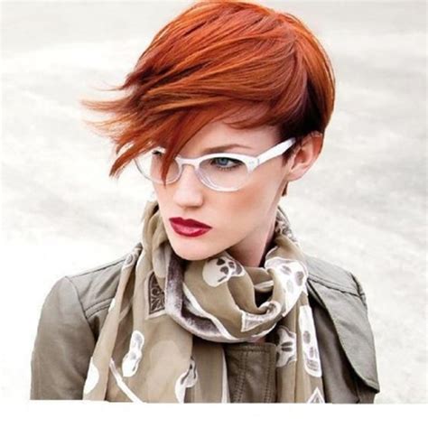Best Short Hair Pixie Cut Hairstyle With Glasses Ideas