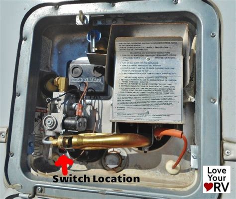 faulty electrical switch   suburban swde hot water heater