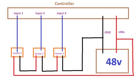 wiring  proximity sensors  series electrical engineering stack exchange