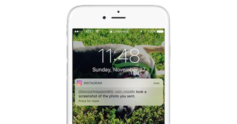 Instagram Screenshot Notification Direct Message