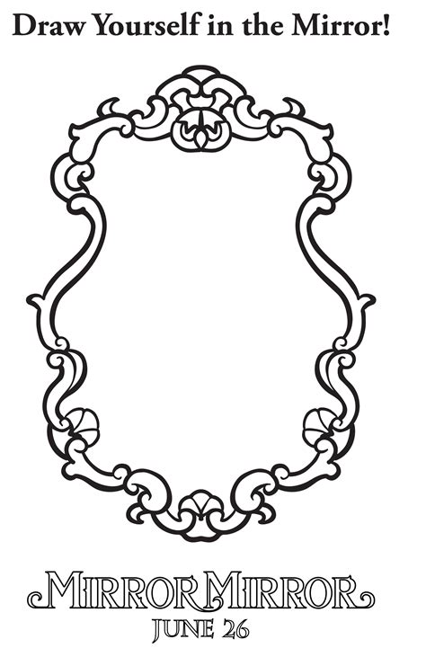 crafts markered mirrors craft coloring pages png  file