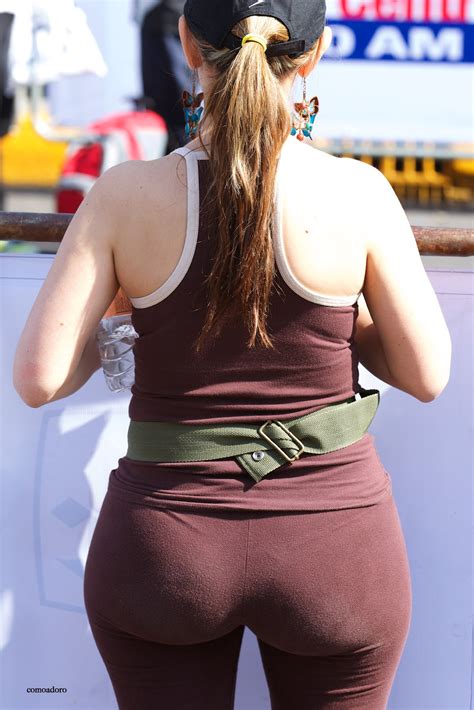 amazing big ass in lycra
