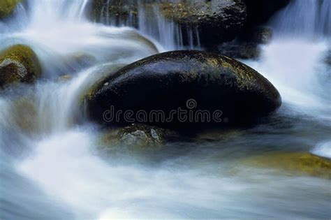 water flow stock image image  slick blur rock rapids