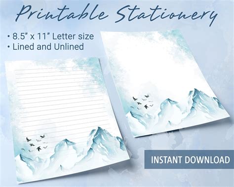 lined paper writing paper printer ink web browser letter size etsy