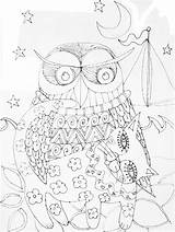 Dover Owls Publications источник sketch template