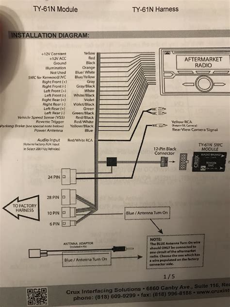 wiring diagram   pioneer wbu pbt  spread spectrum transmitter user manual avh