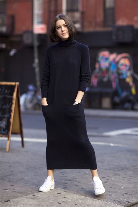 9 ways to wear a sweaterdress the easiest solution to your wardrobe s