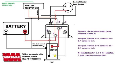 atv winch  wiring diagram