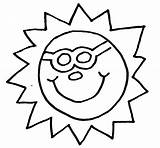 Coloring Pages Sun Print Kids sketch template