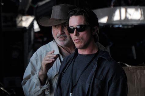 terrence malick spotted filming christian bale  austin