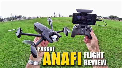 parrot anafi review flight test  depth pros cons youtube