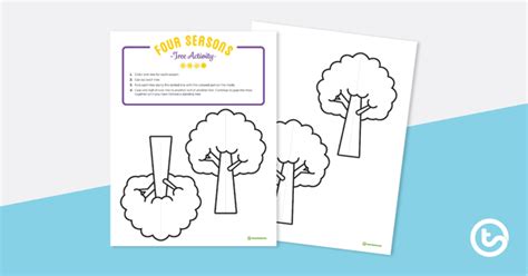 seasons tree activity teaching resource teach starter
