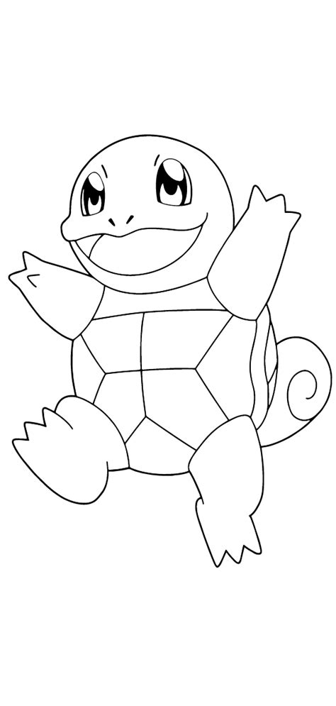 squirtle pokemon coloring pages  printable pokemon coloring