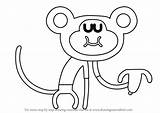 Duggee Monkey Coloring sketch template