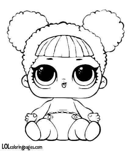 lol dolls baby coloring pages cute coloring pages