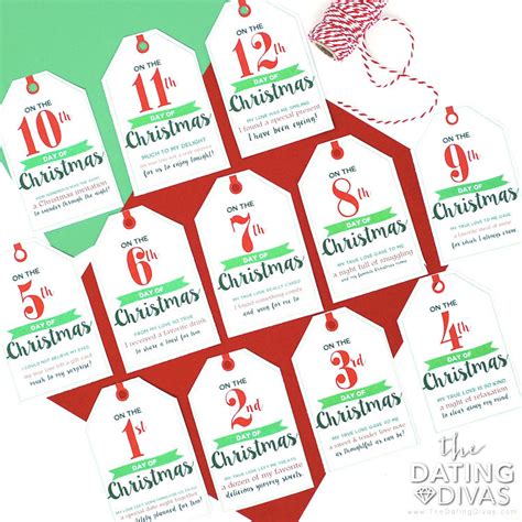 12 Days Of Christmas Printable Service Idea Inspiration