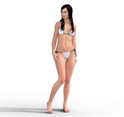 3d lucy liu 3d model full rigged model 3d model rigged cgtrader