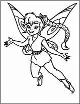 Coloring Pages Fairy Disney Fawn Fairies Tinkerbell Printable Colouring Lou Kids Color Playhouse Drawings Sheet Rosetta Colour Print Fun Sheets sketch template