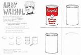 Coloring Campbells Soup Template Pages sketch template
