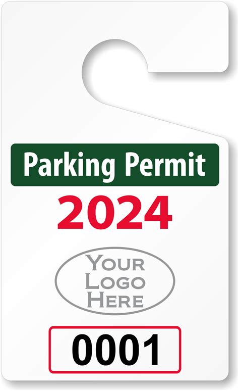 parking permit templates