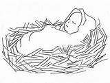 Manger Lds Pesebre Pesebres Nativity Clipartix Disimpan sketch template