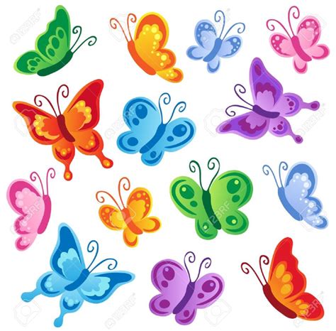 printable butterfly clipart  images  clkercom vector