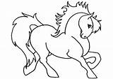 Coloring Pages Pony Color Kids sketch template