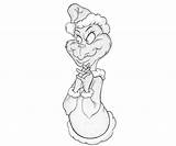 Grinch Lou Whoville sketch template