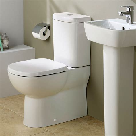 ideal standard tempo short projection close coupled toilet  uk bathrooms