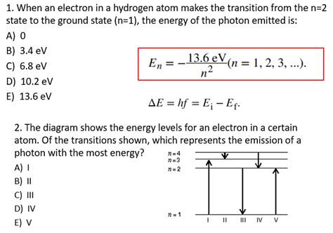 solved   electron   hydrogen atom   tran cheggcom