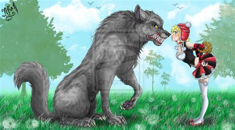 little red riding hood wolf little red riding hood and the wolf by