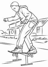 Skateboard Coloring Pages Printable Balancing Drawings Drawing Skateboarder Park Skate Skateboarding Colorings Getdrawings Wallpaper Marvelous Template 1500px 81kb 1060 Categories sketch template