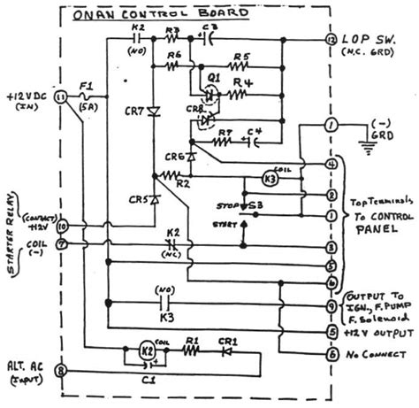 onan  nh cr wiring diagram